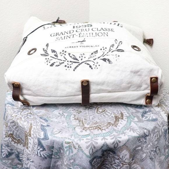 🆕Myra Bag FRENCHY Large Tote Bag Canvas Bag Purse - Picture 6 of 8